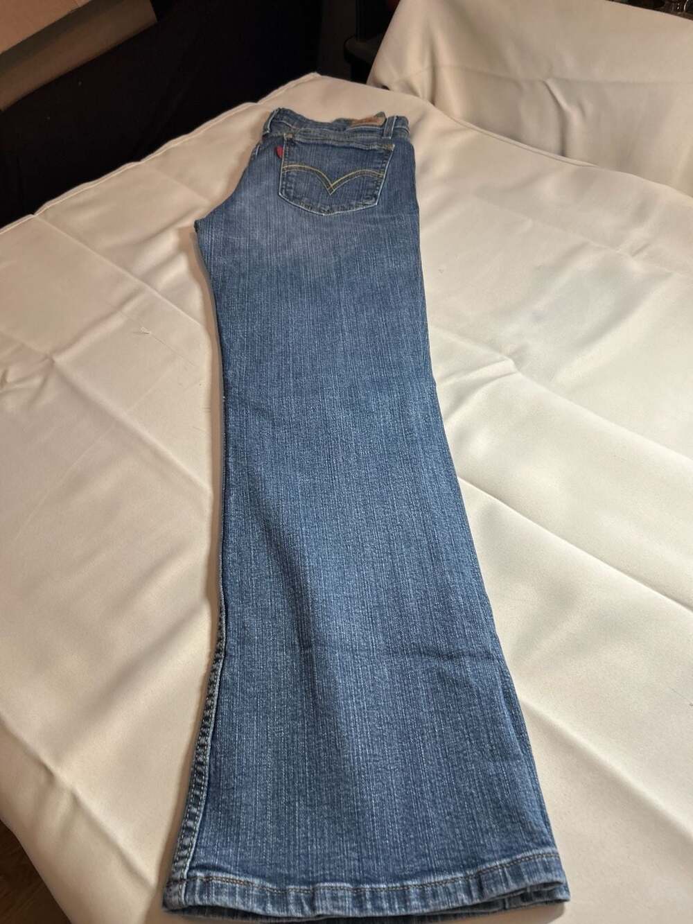 Levi's 518 Superlow Bootcut Jeans Size 11 Short